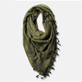 Outdoor Windproof And Warm Tactical Headscarf (Color: Green)