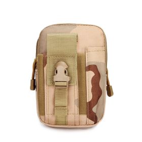 Drop Leg Bag for Men, Military Tactical Thigh Pack Pouch Multifunctional Tactical Package (Color: Khaki)